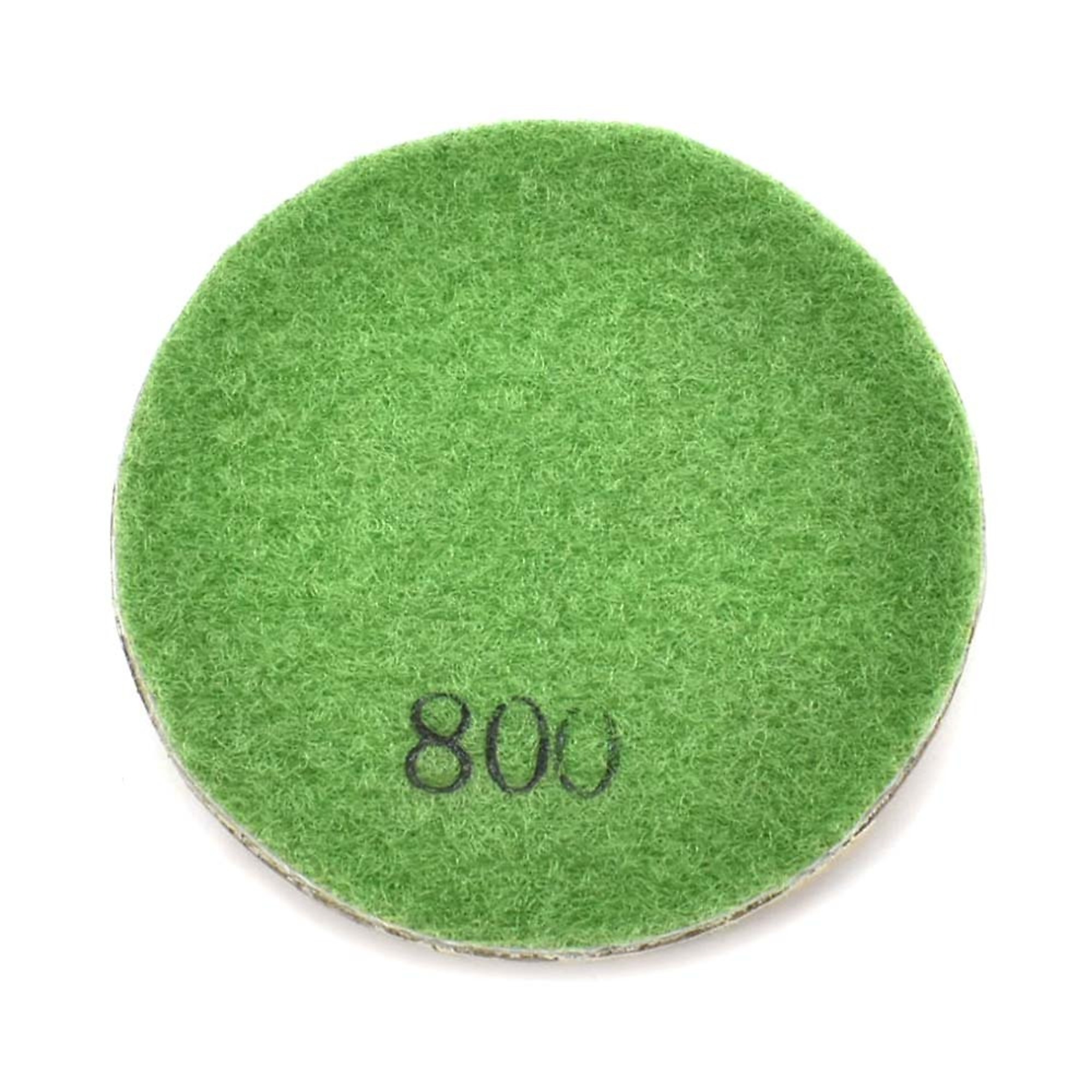 Specialty Diamond 3800FPAD Resin Dry/Wet Floor Polishing Diamond Pad, 3 Inch 9mm Thick, 800 Grit